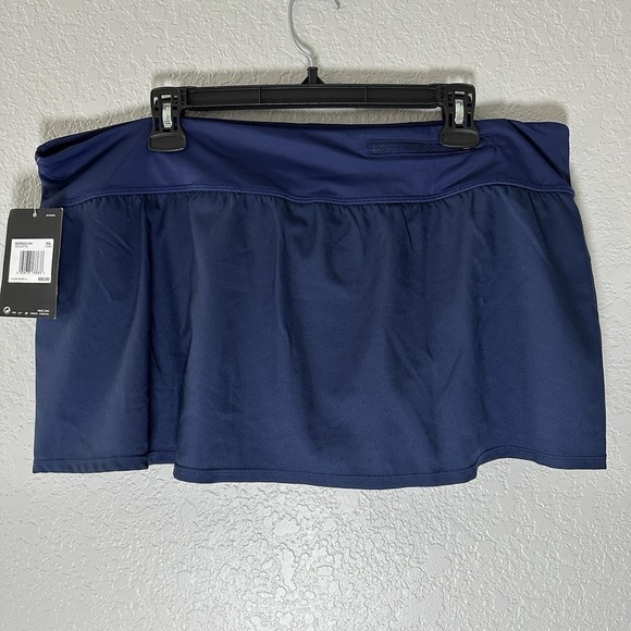 NWT Nike Swim Essential Woman's Boardskirt Midnight Navy XXL Skort Skirt‎ - Picture 4 of 12